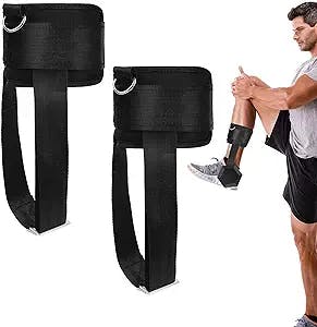 DIONYONS Ankle Weights for Men and Women 2PCS,Adjustable Foot Weight Dumbbell Ankle Straps ,Home Gym Tibialis Trainer Reverse Hyperextension Hamstrings Curl , Hip Flexors Muscle leg curls, leg ext., donkey kicks, etc.