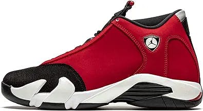 Jordan Men's 14 Retro Gym Red Black/Gym Red-White/Off White (487471 006) - 9.5