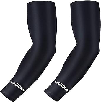 Jump Higher and Look Cooler with COOLOMG Compression Arm Sleeves 
