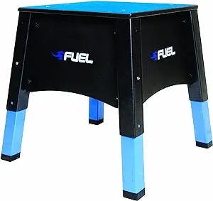 Fuel Pureformance Adjustable Plyometrics Box, blue, black