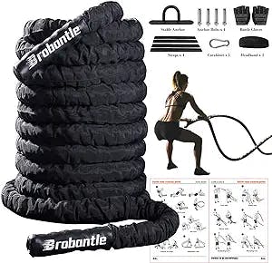 Brobantle Battle Rope Review: Slay Your Jumping Goals with Style
