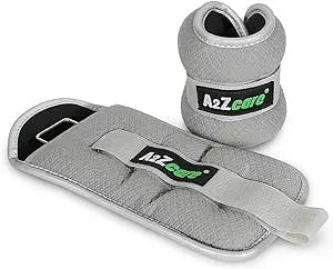 A2ZCare Ankle/Wrist Weights for Men and Women (Sold in pair) - A Comfortable Leg Weights Set for Gymnastics, Exercise, Fitness, Walking