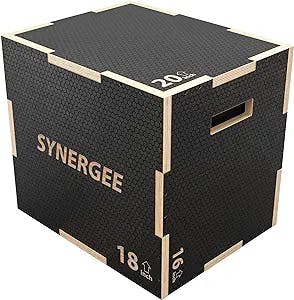 Jump Your Way to the Top with the Synergee 3 in 1 Non-Slip Plyometric Box!