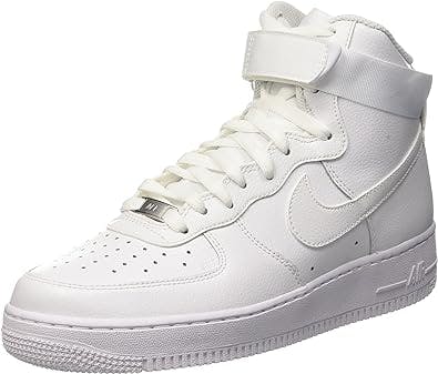Nike Men's Air Force 1 High '07 White/White Basketball Shoe (14 D(M) US)