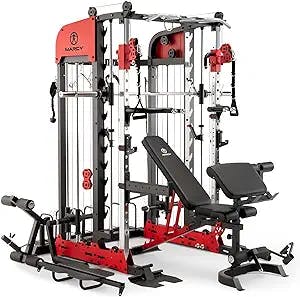 Coach Slam's Review: Marcy Pro Deluxe Smith Cage Home Gym System - SM-7553